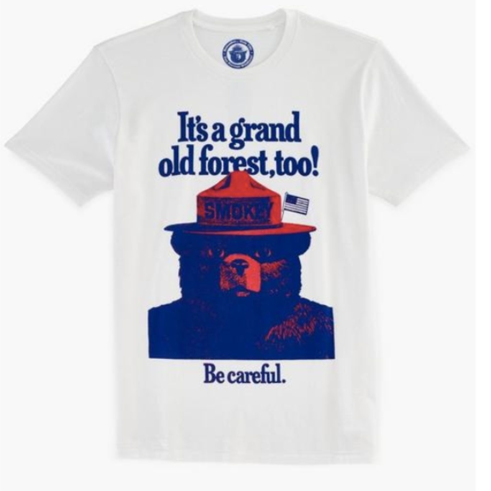 lucky brand | smokey the bear tee - Picture 2 of 2